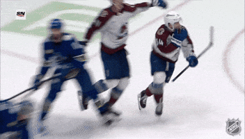 Happy Colorado Avalanche GIF by NHL