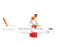 Flying Rugby World Cup Sticker by Mastercard
