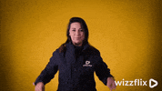 Wizzflix_ yellow peace good job move GIF