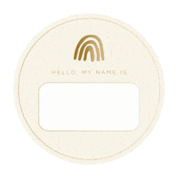 Hello My Name Is Baby Announcement Sticker by Loulouandcompany