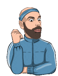 Sport Man Sticker