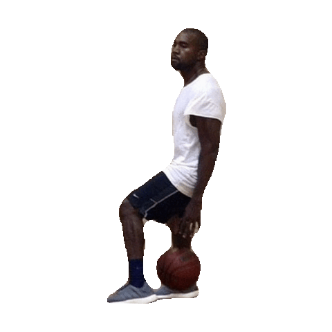 kanye west STICKER by imoji