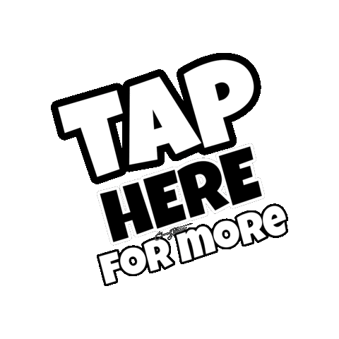 Tap Click Here Sticker by ChanyTattoo