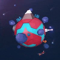 Flying Shooting Star GIF