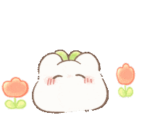 fairymofu happy jump tulip 嬉しい Sticker