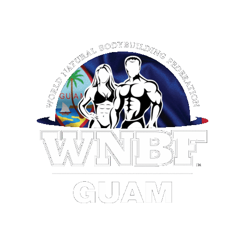 Bodybuilding Guam Sticker by wnbfofficial