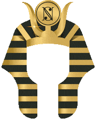 satinnaturel crown egypt cleopatra krone Sticker