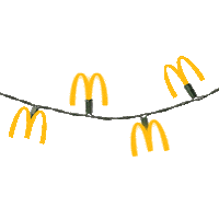 christmas decoration Sticker by McDonald's Lebanon