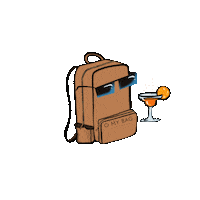 Summer Vacation Sticker by O My Bag