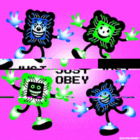 Obey Best Wishes GIF by PEEKASSO