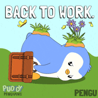 Working 9 To 5 GIF by Pudgy Penguins