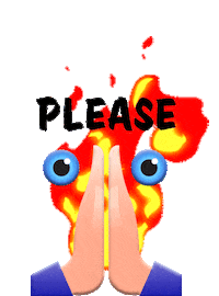 Sad Come Back Sticker by PEEKASSO