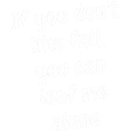 Fall Season Quote Sticker