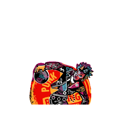 MutinyPR giphygifmaker bowling punkrock prb Sticker