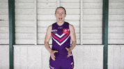 Shock Omg GIF by Fremantle Dockers