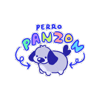 Fat Dog Sticker