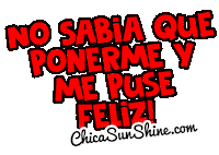 Feliz Felicidad Sticker by ChicaSunshineShop