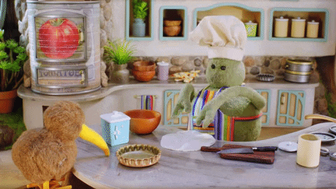 Pie Flair GIF by The Tiny Chef Show