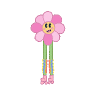 agwc flower on the way agwc dazey Sticker