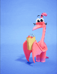 Shopping Love GIF by Claynosaurz