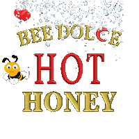 BeeDolceHotHoney hothoney bee dolce hot honey bee dolce baby bee dolce Sticker