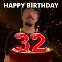 Happy 32nd Birthday