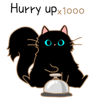 Cat Hurry GIF by Boucheron