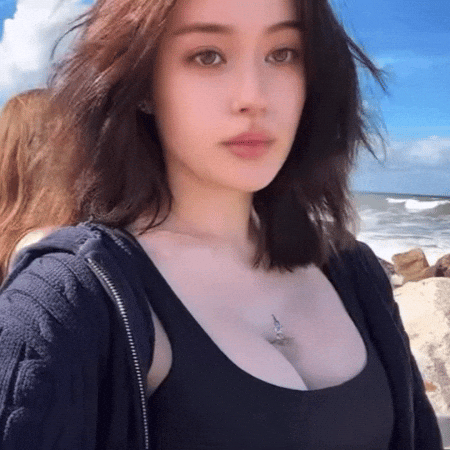 Cute Girl Smoking GIF