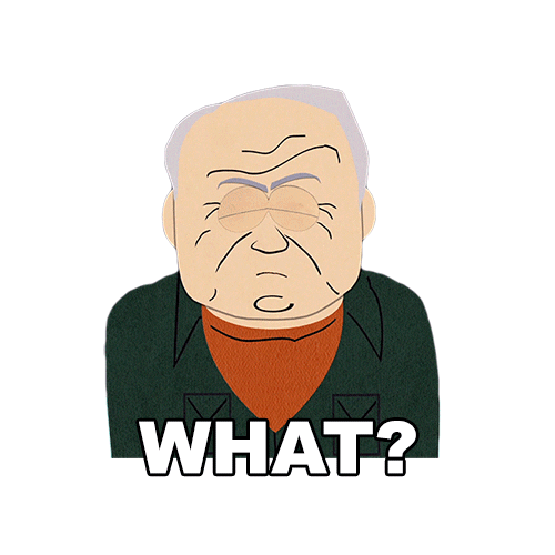 Confused Sticker by South Park