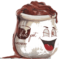 jump jumping Sticker by The Choc Pot