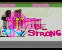 be strong hang in there GIF by RUNNING TIME