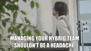 Condeco headache work life head banging work stress GIF