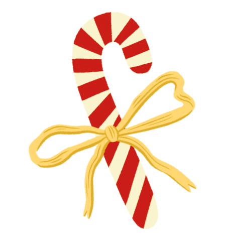 Candy Cane Dancing Sticker by Seattle Chocolate
