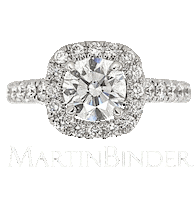 Diamond Engagement Sticker by Martin Binder Jeweler