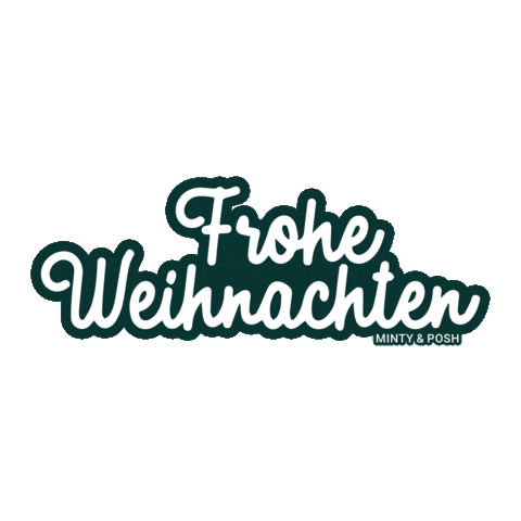 MintyPosh giphyupload christmas merry christmas weihnachten Sticker