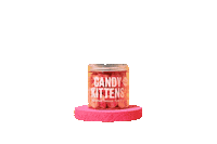 candykittensUK rock thanks gift candy Sticker