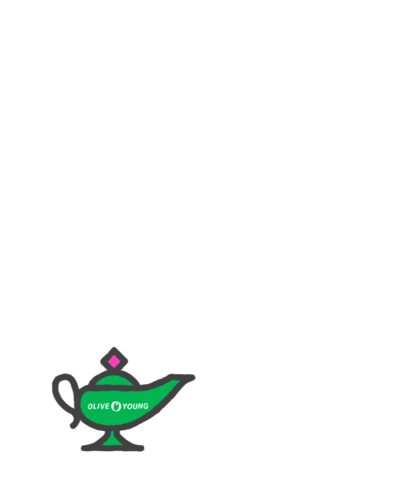 Magic Flower Sticker by OLIVEYOUNG