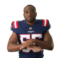 No Way Reaction Sticker by New England Patriots