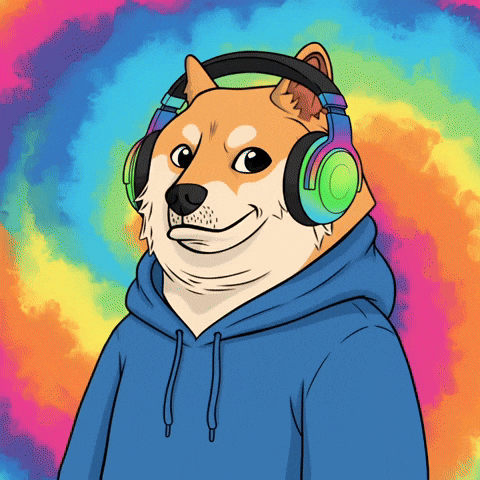 Happy Digital Art GIF by Doge Pound