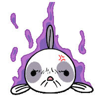 Hate You No Sticker by pikaole