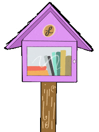 Lyndseydrawsitagain Bookishgifs Sticker