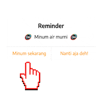 cleopurewaterofficial water air reminder cleo Sticker