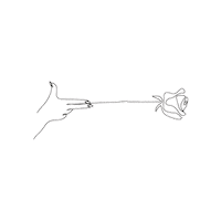 Wine Rose Sticker by nachbar