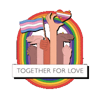 brandmarke sticker gay pride lgbtq Sticker