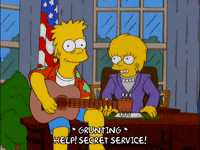 angry bart simpson GIF