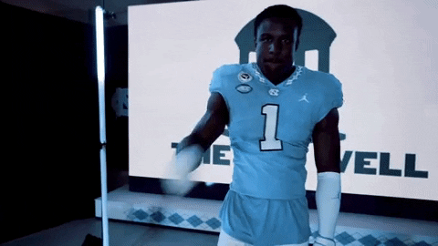 North Carolina Football GIF by UNC Tar Heels