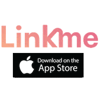 linkme linkme link me linkmeglobal Sticker