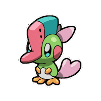 Scepttt fakemon pokemon armonia pokemon fangame gurigari Sticker