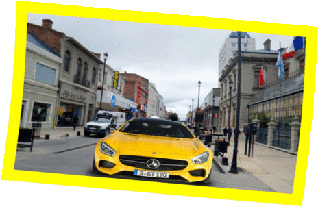 mercedes kast puq Sticker
