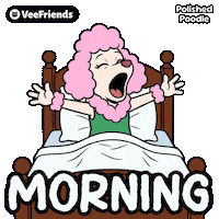 Good Morning Yawn Sticker by VeeFriends